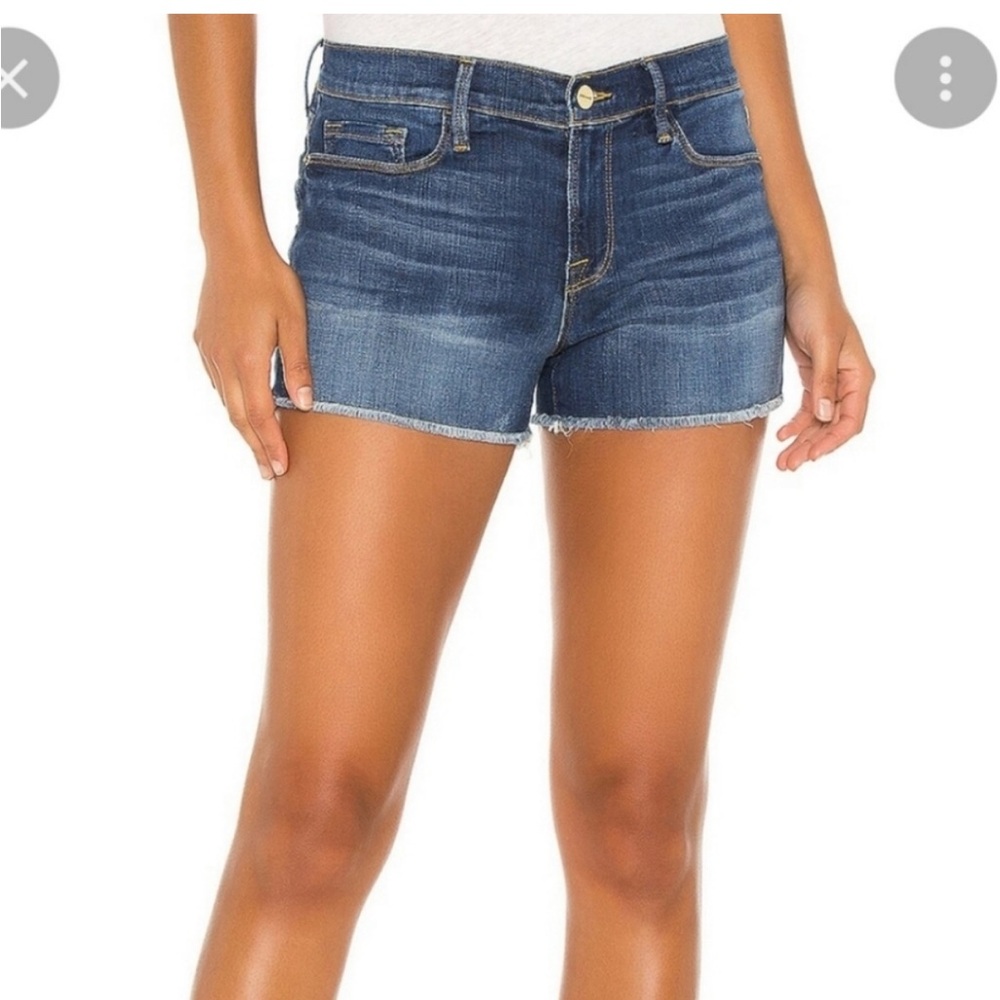 Frame Le Cutoff Denim Jean Shorts Astor